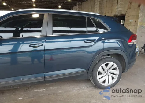 2021 Volkswagen Atlas Cross Sport 2.0T Se W/Technology from USA, damaged, VIN 1V2KC2CA7MC204345